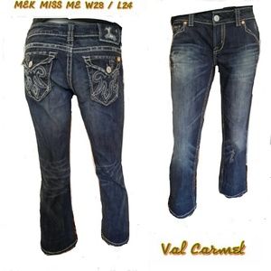 ♡♡♡ SOLD ♡♡♡♡MISS ME MEK DENIM.  DARK BLUE
