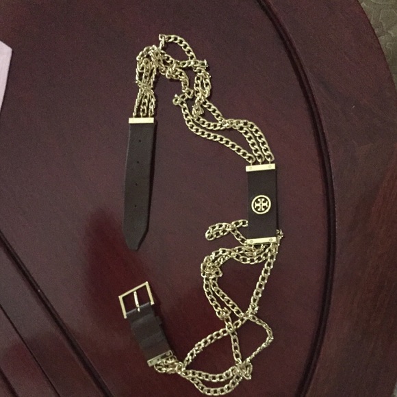 SOLD ON ANOTHER SITE Tory Burch Chain Belt  m/l. - Picture 2 of 4