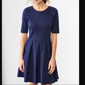 Gap dress - navy raglan fit and flare