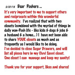 Closing Sugar Drawers