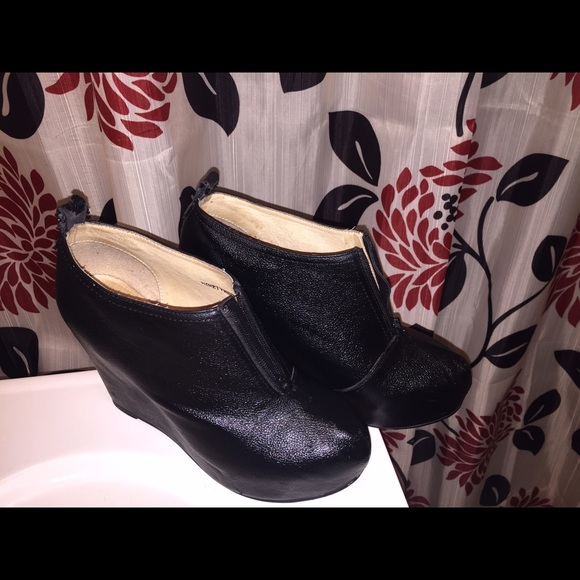 Jeffery Campbell black boots💯%authentic 👌