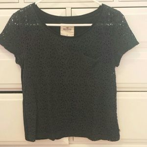 Navy blue Hollister tee