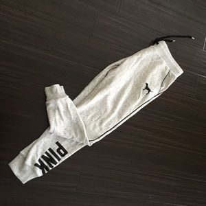 🚫🚫🚫SOLD🚫🚫🚫VS love pink heather grey pants