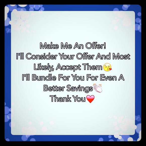 PLEASE MAKE ME AN OFFER!😘