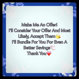PLEASE MAKE ME AN OFFER!😘
