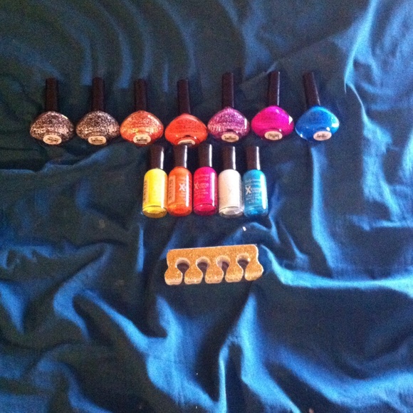 12 nail polishes all unopened
