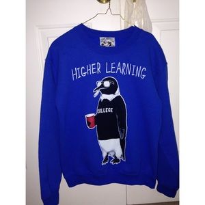 Royal Blue College Sweatshirt