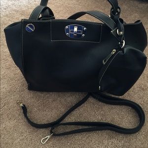 Charming Charlie black tote