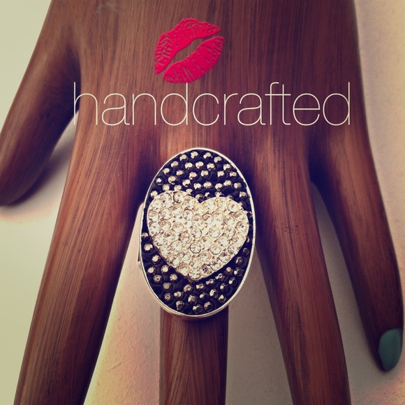Handcrafted in the USA . brand new ring