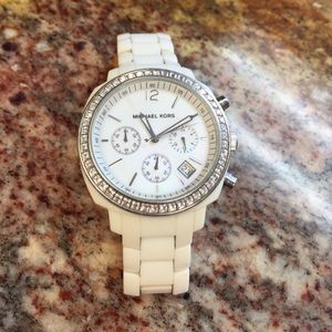 Michael kors ceramic watch small wrist size