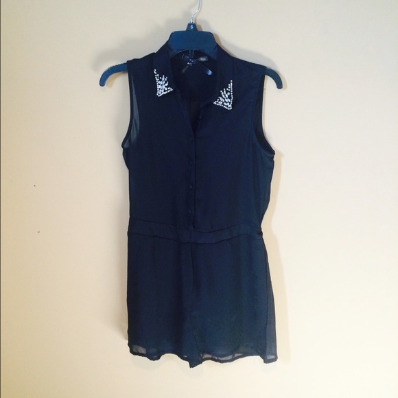 Black Diamond Tux Romper