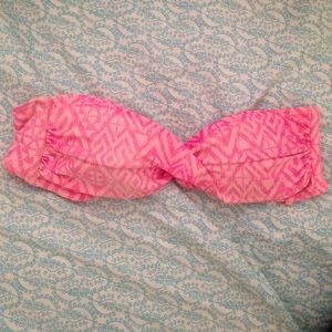 Bandeau bathing suit top