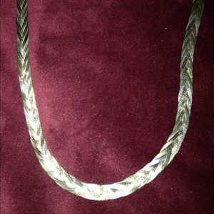 💢SOLD💢Tri colored 18 inch necklace from Italy.