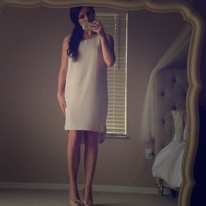 Low back high-low dress