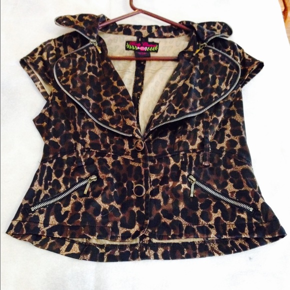 Printed blazer
