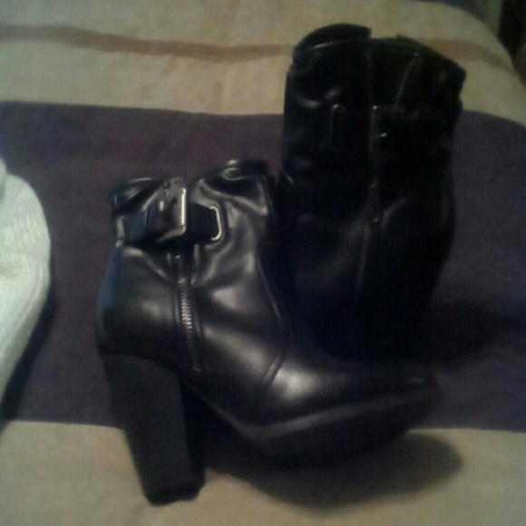 Black boots