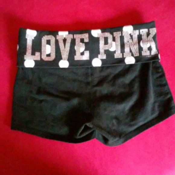 Pink shorts,VS