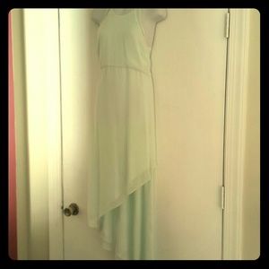 Mint green dress