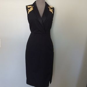Altuzzara for Target Black Crane Dress Size 6