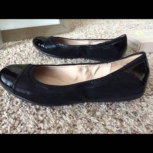 Black Patent Flats