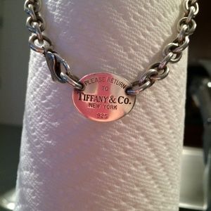 Tiffany & Co Necklace Return to Tiffany Silver