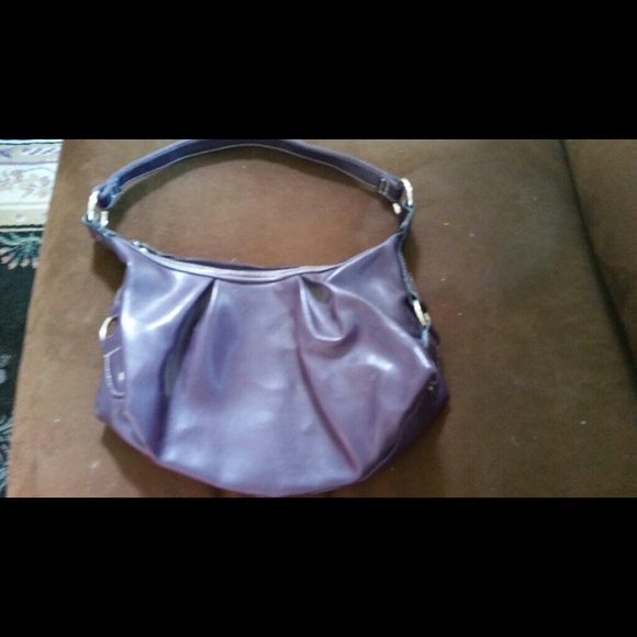 Small purple bag