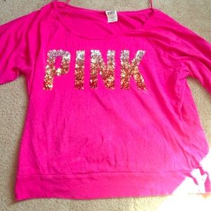 PINK long sleeved shirt