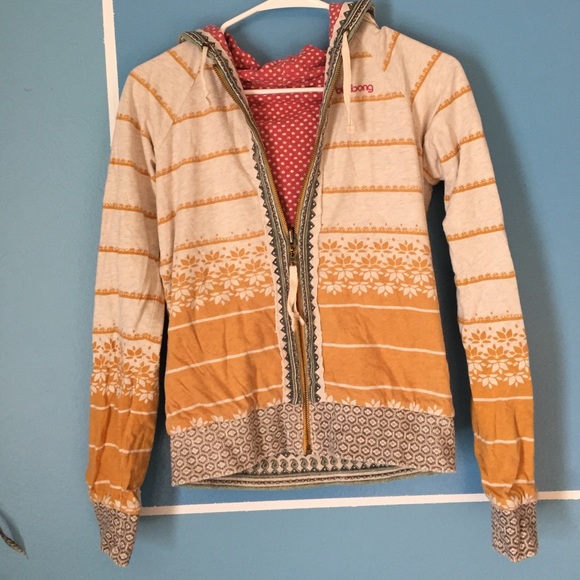 Billabong Tops - Billabong reversible hoodie