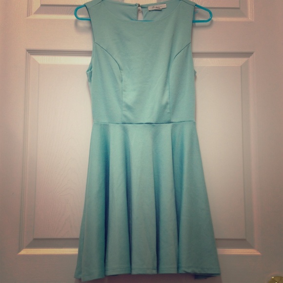 Forever 21 mint skater dress
