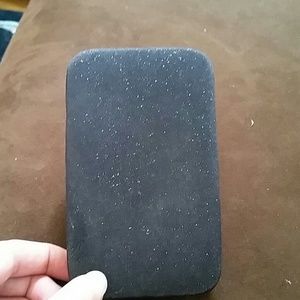 Black metal box wallet