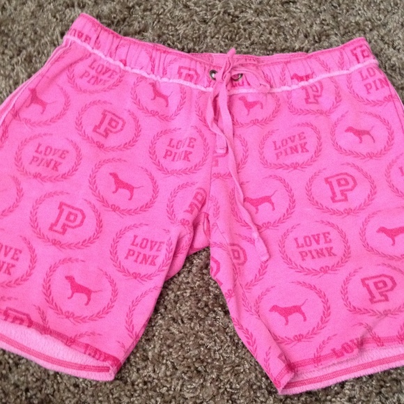VIctoria secret crop sweat shorts!