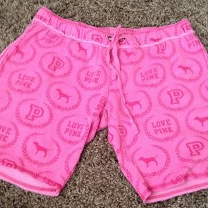 VIctoria secret crop sweat shorts!