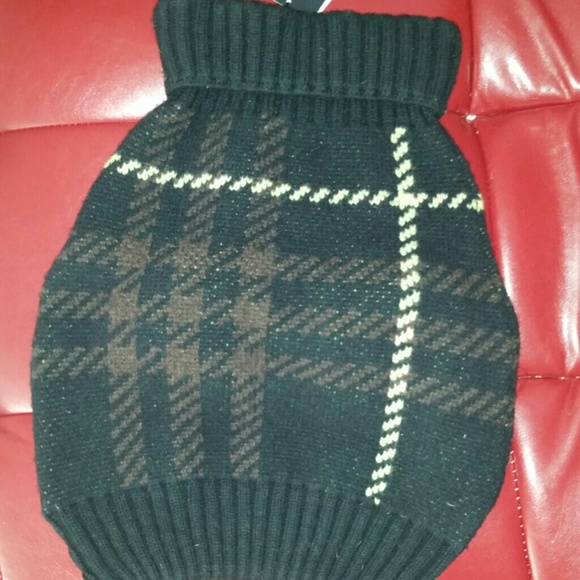 Burberry dog sweater large