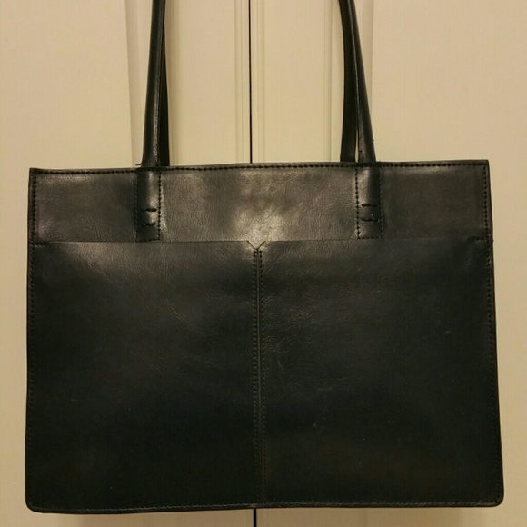 Alfani genuine leather bag
