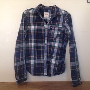 SOLD Hollister plaid flannel