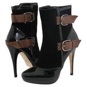 Charles David Buckles booties size 7.5