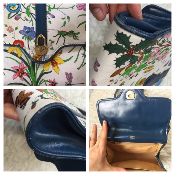 🔱SOLD 🔱 Gucci  Floral Vintage Crossbody - Picture 3 of 4