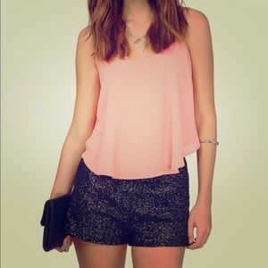 Tobi Sequin Shorts