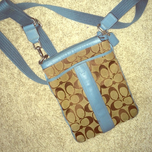 Coach cross-body purse