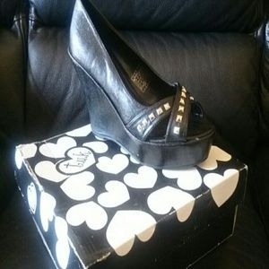 T.U.K. Platform wedge heels