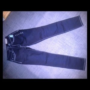 High Rise Flex Dark Wash Jeggings