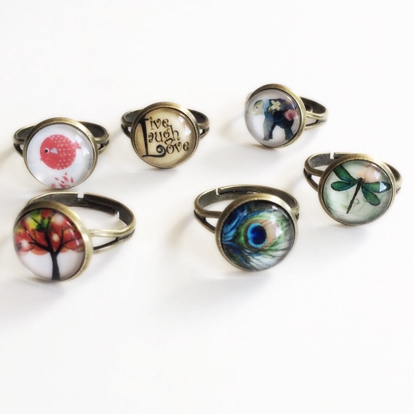 3 for 15🎀  bronze tone adjustable ring - Picture 2 of 4