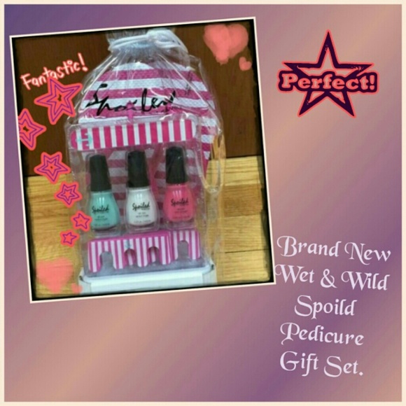 Brand New Spoild Pedicure Gift Set By Wet n Wild!