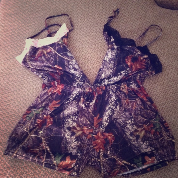 Mossy oak/ real tree camo Sleep wear/ PJ set