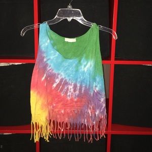 Tie dye crop top