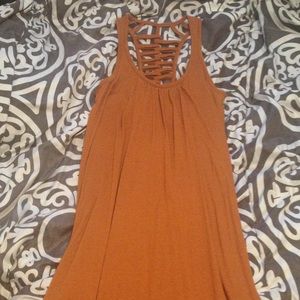 Caramel Maxi Dress