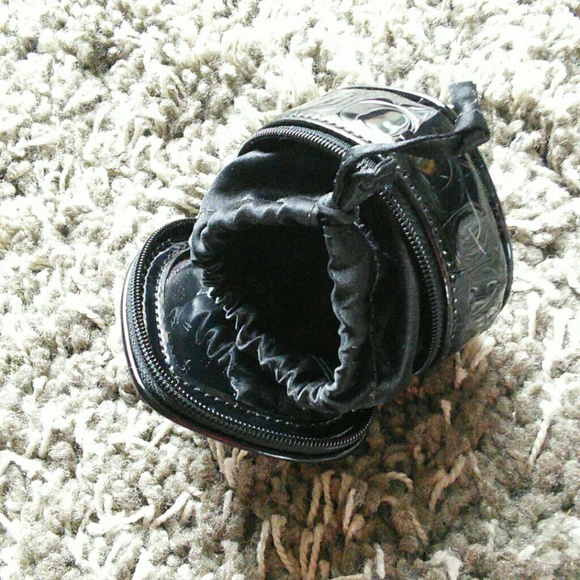 💯black Glossy Coach Mirror And Jewelry Case🍊 - Picture 3 of 4