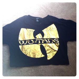 forever 21 HipHop Wu-tang crop top