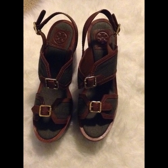 Tory Burch Florian High Wedge Sandal