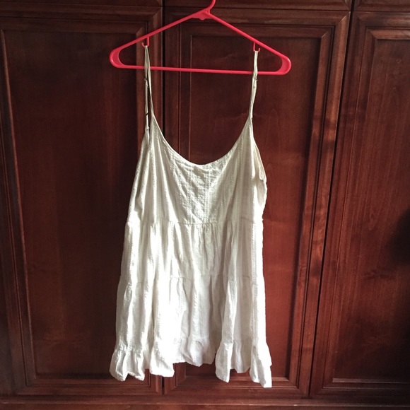 Brandy Melville white lace sundress